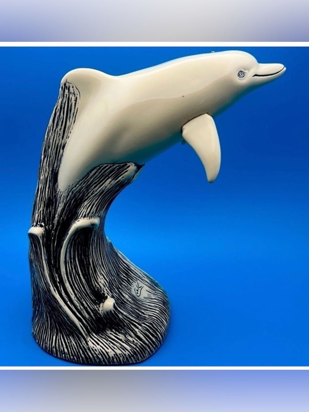 Leaping Dolphin Figurine Statue Cook Company